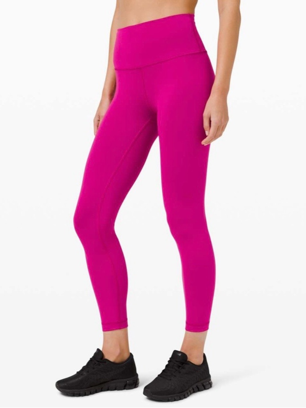 Lululemon Wunder Train High-Rise Tight 25" Ripened Raspberry Size 8 - Picture 2 of 12